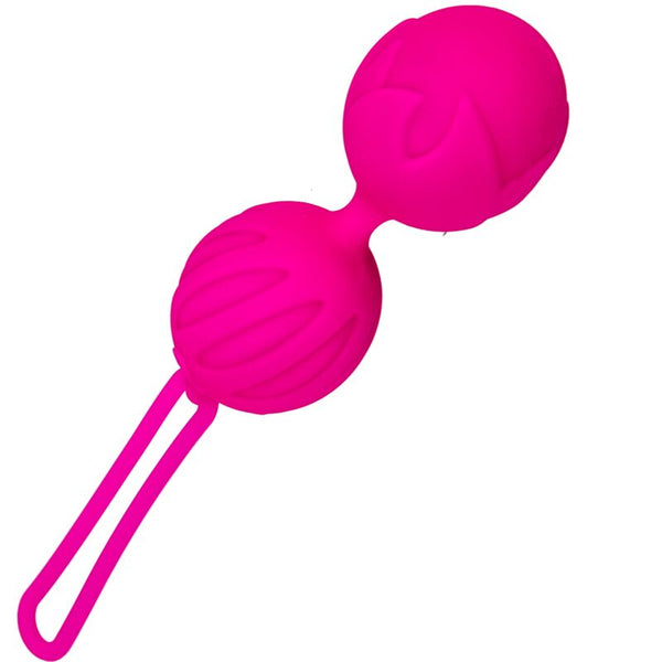 Boules de Geisha chinoises en silicone - Taille S - Fuchsia | Adrien Lastic