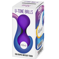 Boules Geisha silicone - violet | ALIVE